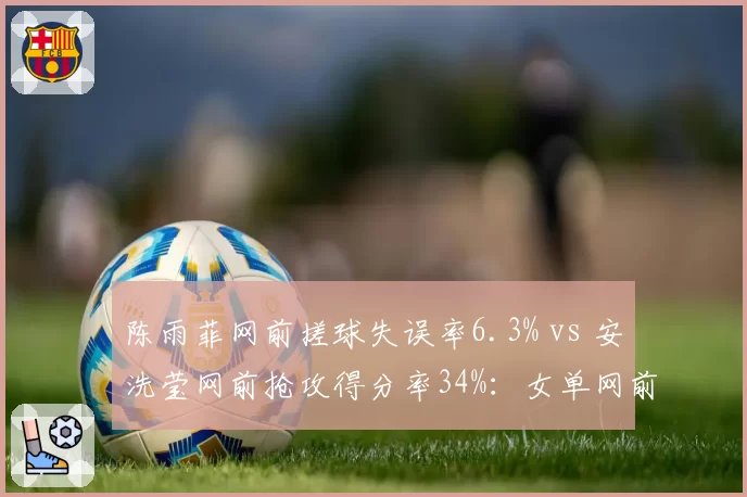 陈雨菲网前搓球失误率6.3% vs 安洗莹网前抢攻得分率34%:女单网前技术代际对比